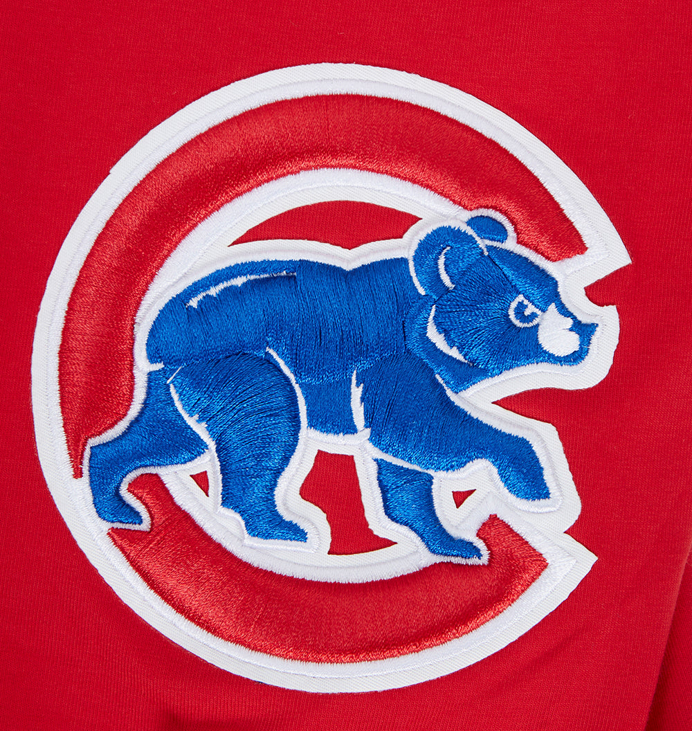 MLB CHICAGO CUBS SCRIPT TAIL MEN'S SJ TOP (RED)