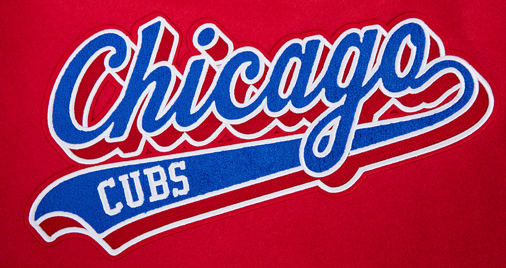 MLB CHICAGO CUBS SCRIPT TAIL MEN'S SJ TOP (RED)