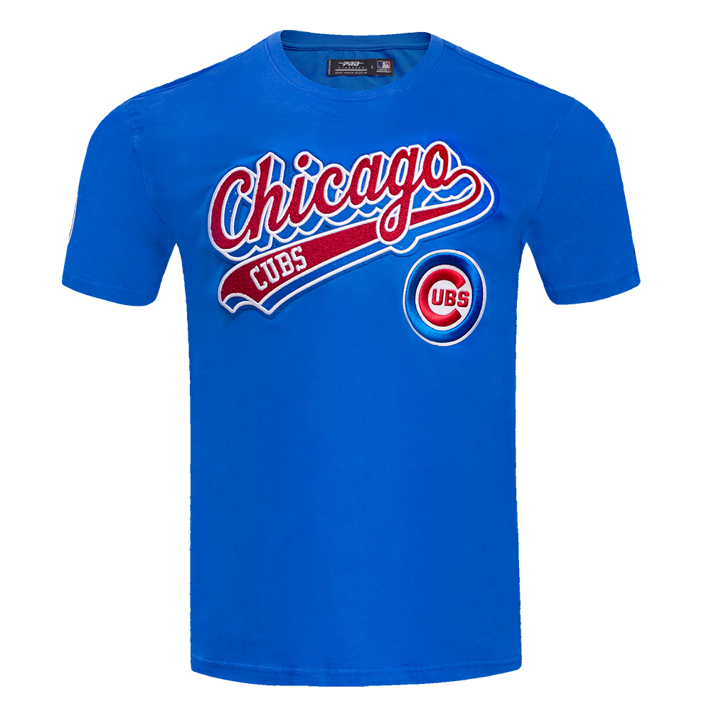 MLB CHICAGO CUBS SCRIPT TAIL MEN'S SJ TOP (ROYAL BLUE)