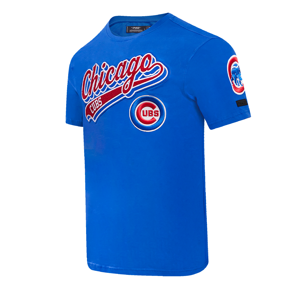 MLB CHICAGO CUBS SCRIPT TAIL MEN'S SJ TOP (ROYAL BLUE)
