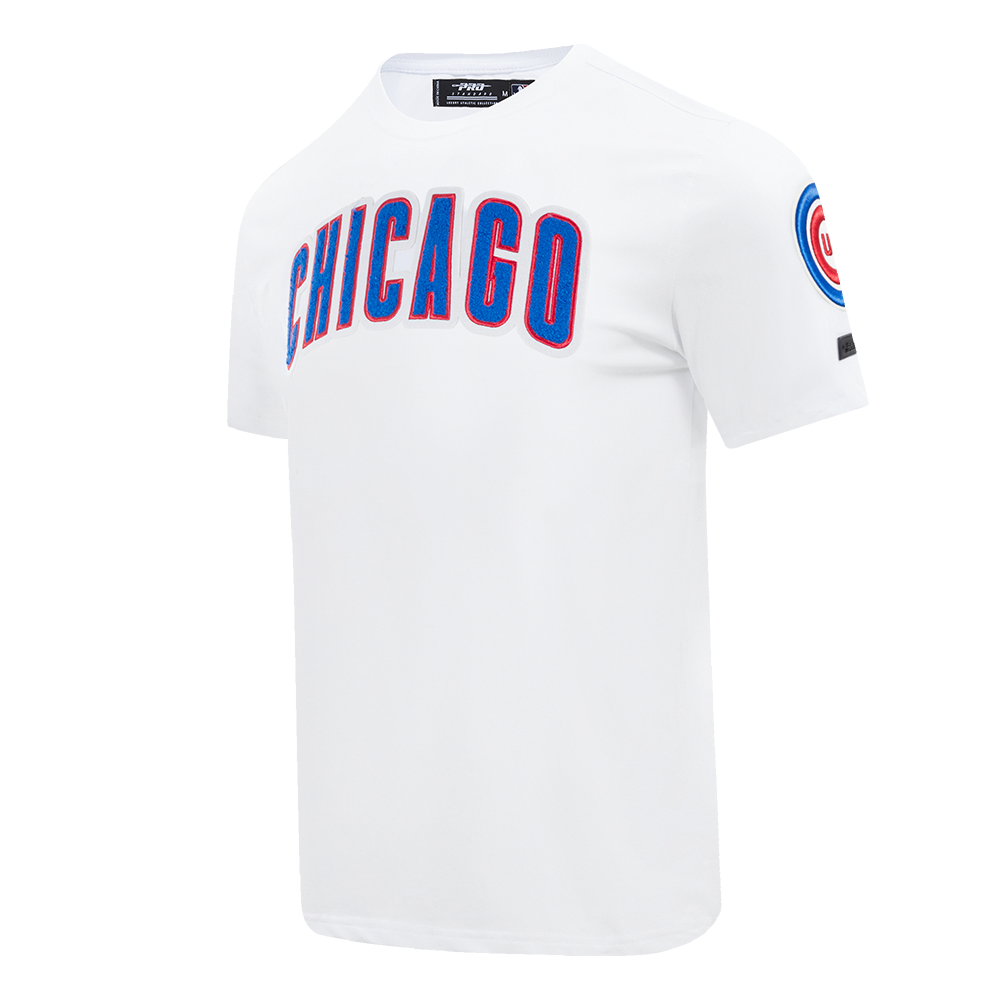 MLB CHICAGO CUBS CLASSIC CHENILLE HAUT POUR HOMME (BLANC)