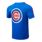 MLB CHICAGO CUBS HAUT PRO TEAM À BANDES ET À LOGO POUR HOMME (BLEU ROYAL)