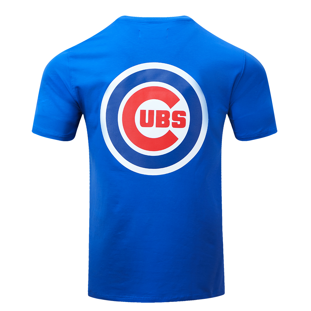 MLB CHICAGO CUBS HAUT PRO TEAM À BANDES ET À LOGO POUR HOMME (BLEU ROYAL)