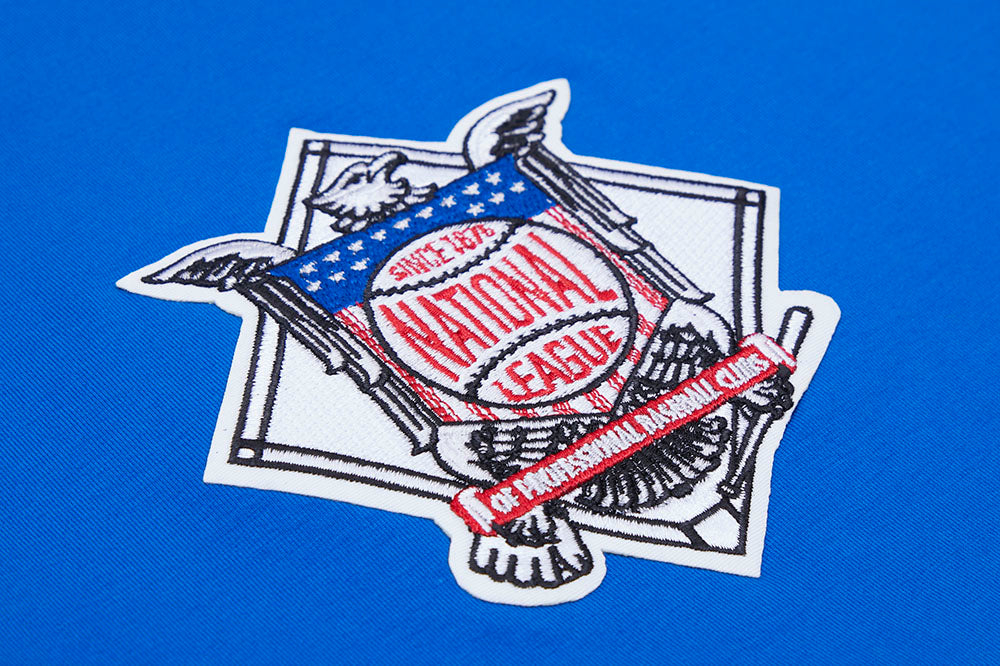 MLB CHICAGO CUBS HAUT PRO TEAM À BANDES ET À LOGO POUR HOMME (BLEU ROYAL)