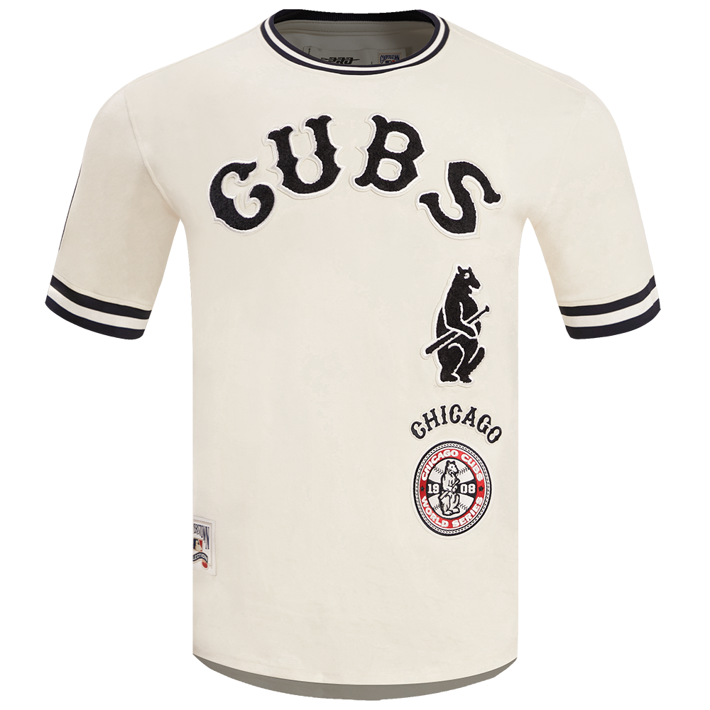 MLB CHICAGO CUBS RETRO CLASSIC HAUT POUR HOMME (COQUILLE D'ŒUF/MARINE MINUIT)