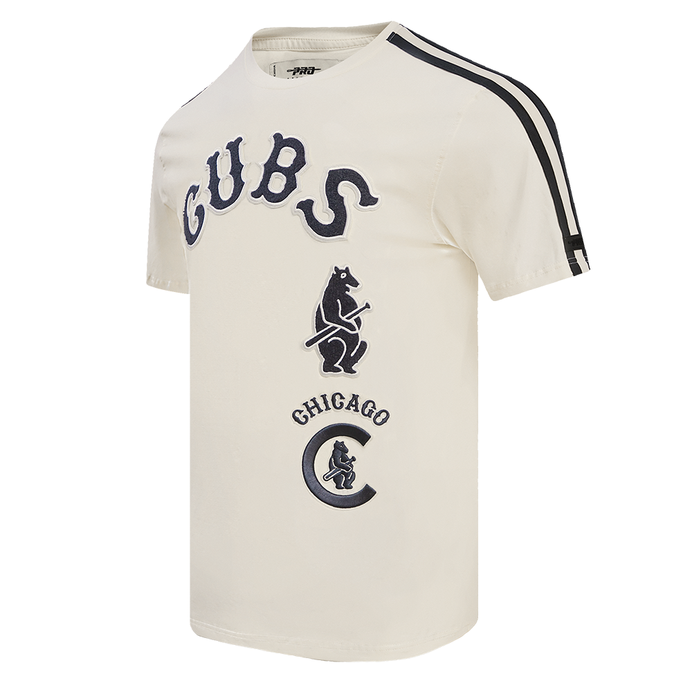 MLB CHICAGO CUBS RETRO CLASSIC MEN'S STRIPED TOP (EGGSHELL/ MIDNIGHT NAVY)