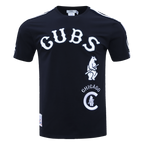MLB CHICAGO CUBS RETRO CLASSIC HAUT À RAYURES POUR HOMME (MARINE MINUIT)