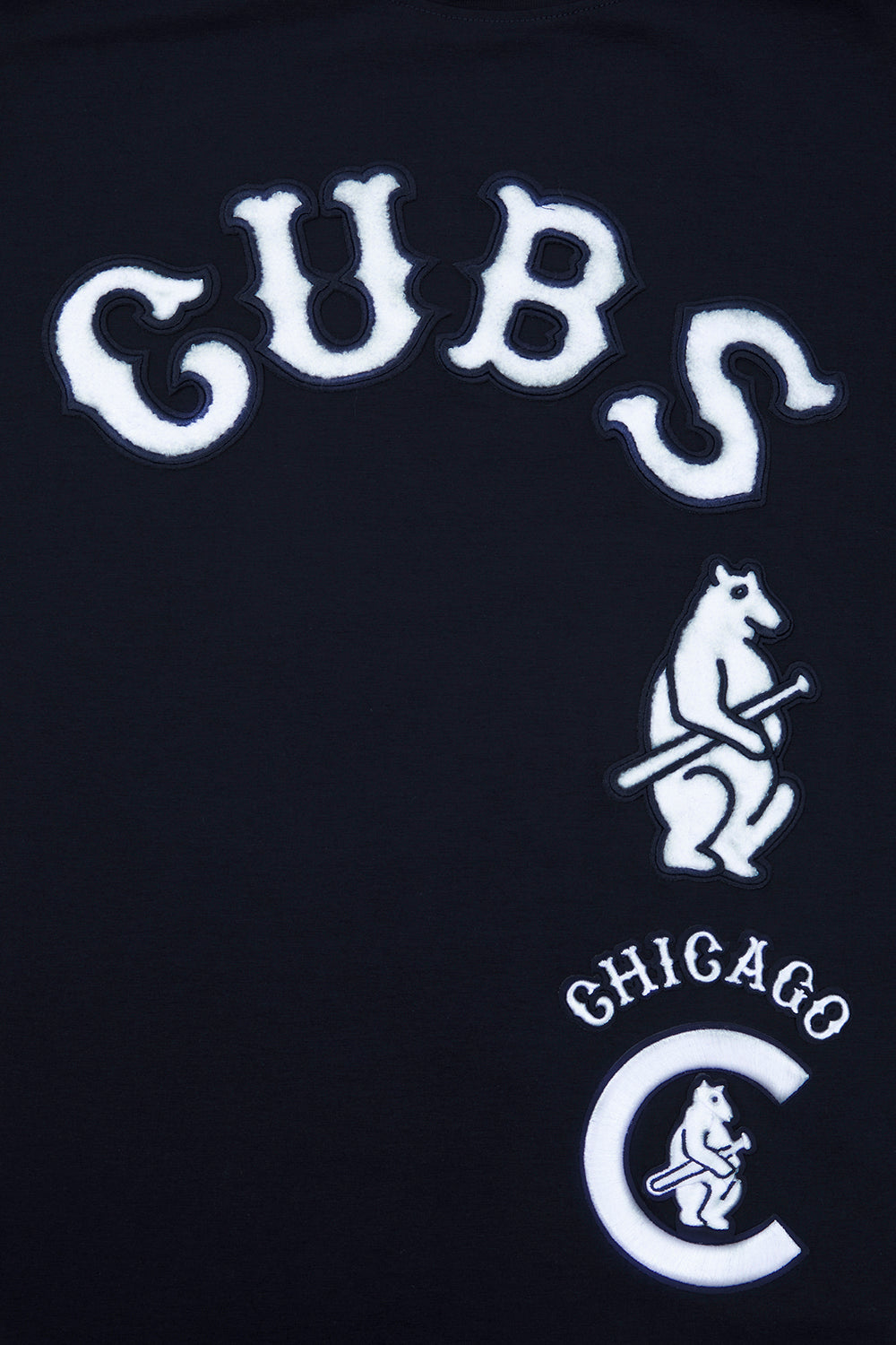 MLB CHICAGO CUBS RETRO CLASSIC HAUT À RAYURES POUR HOMME (MARINE MINUIT)