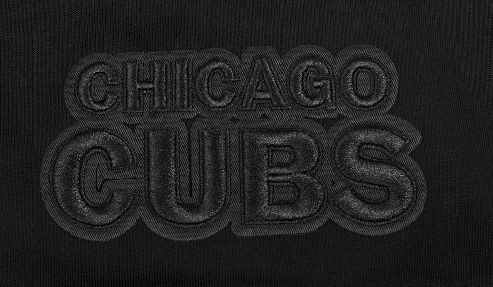 MLB CHICAGO CUBS NEUTRAL MEN'S  CJ DROP SHOULDER TOP (BLACK)