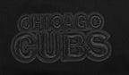MLB CHICAGO CUBS NEUTRAL MEN'S  CJ DROP SHOULDER TOP (BLACK)