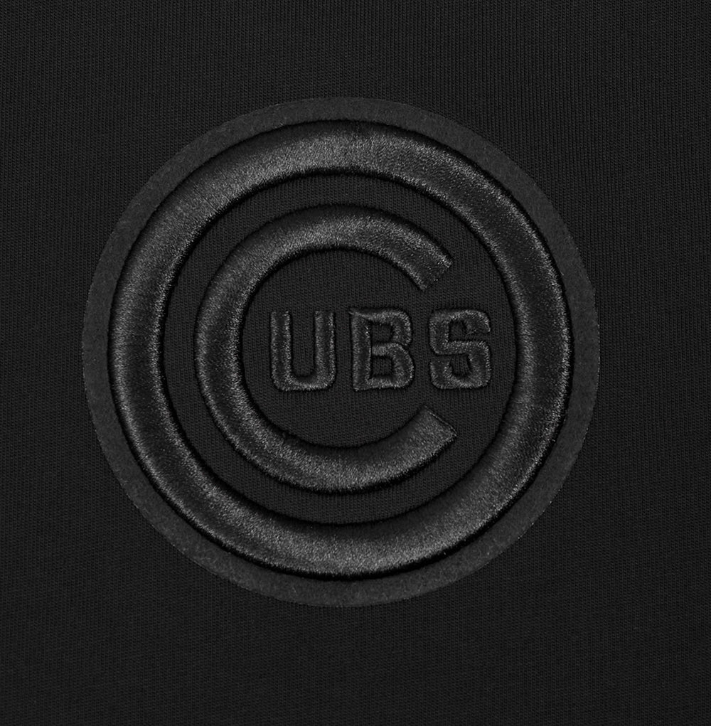 MLB CHICAGO CUBS NEUTRAL MEN'S  CJ DROP SHOULDER TOP (BLACK)