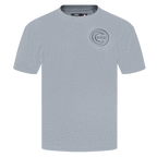 MLB CHICAGO CUBS NEUTRAL HAUT EN JERSEY DE COTON À ÉPAULES TOMBANTES POUR HOMME (GRIS CHINÉ FONCÉ)