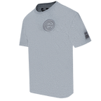 MLB CHICAGO CUBS NEUTRAL HAUT EN JERSEY DE COTON À ÉPAULES TOMBANTES POUR HOMME (GRIS CHINÉ FONCÉ)