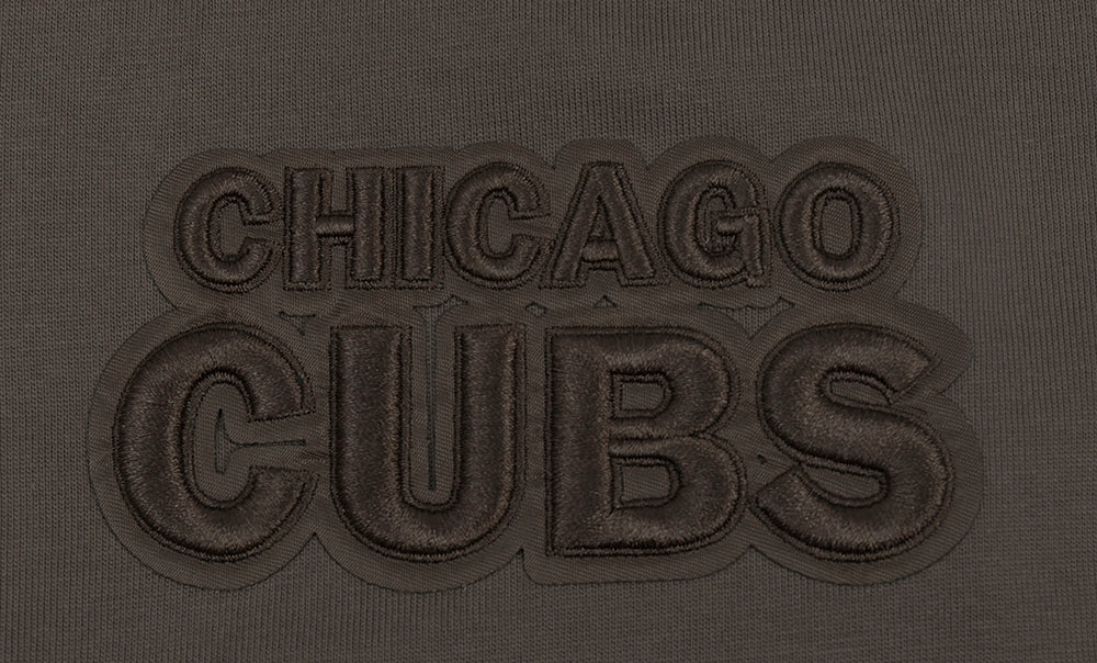 MLB CHICAGO CUBS NEUTRAL MEN'S  CJ DROP SHOULDER TOP (DARK TAUPE)
