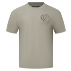 MLB CHICAGO CUBS NEUTRAL MEN'S  CJ DROP SHOULDER TOP (TAUPE)