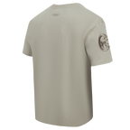 MLB CHICAGO CUBS NEUTRAL MEN'S  CJ DROP SHOULDER TOP (TAUPE)