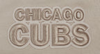 MLB CHICAGO CUBS NEUTRAL MEN'S  CJ DROP SHOULDER TOP (TAUPE)