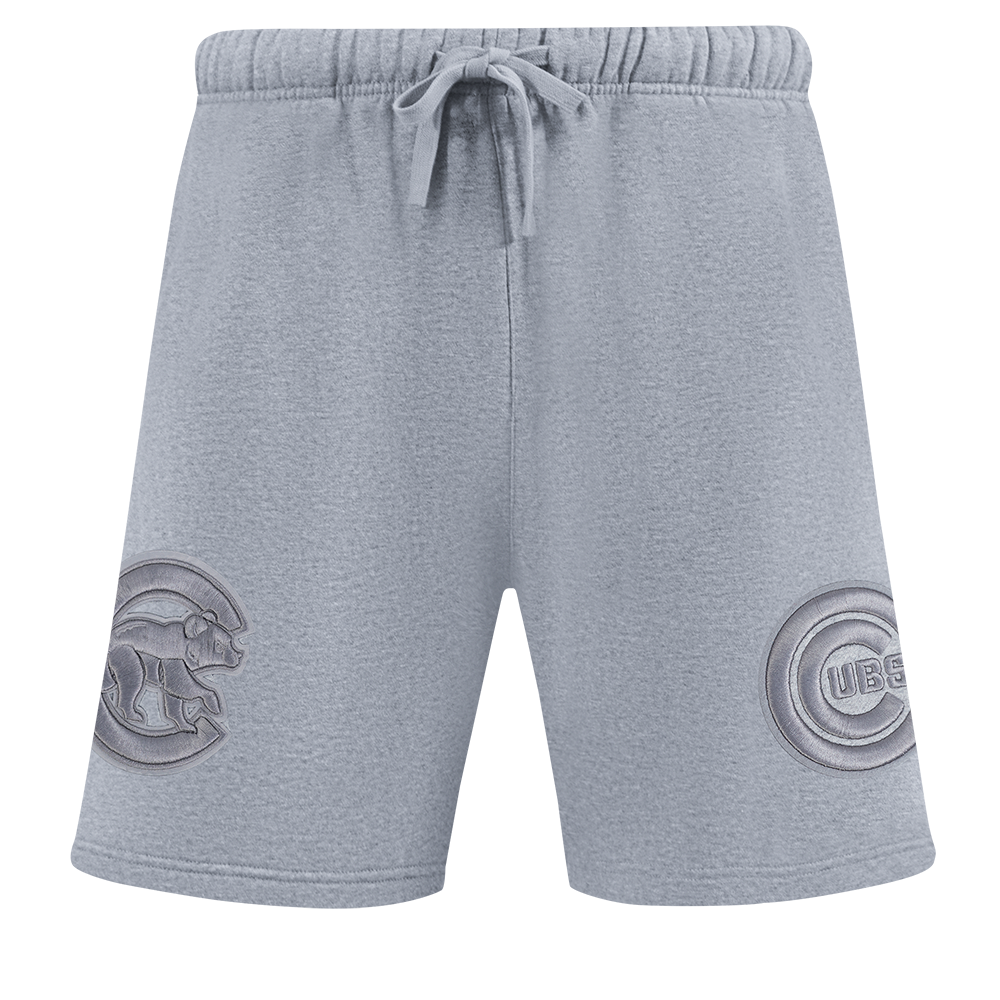 MLB CHICAGO CUBS NEUTRAL SHORT EN MOLLETON POUR HOMME (GRIS CHINÉ FONCÉ)