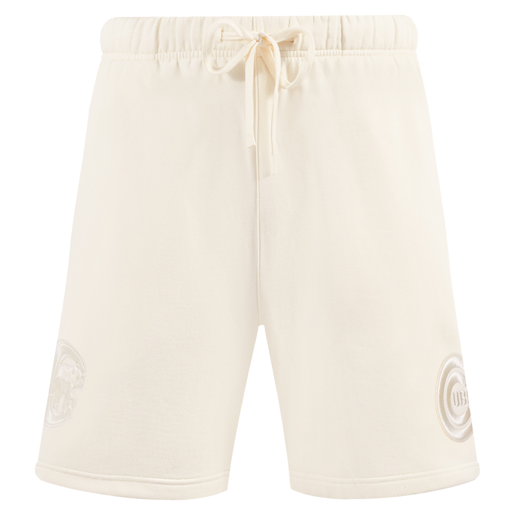 MLB CHICAGO CUBS NEUTRAL SHORT EN MOLLETON POUR HOMME (COQUILLE D'ŒUF)
