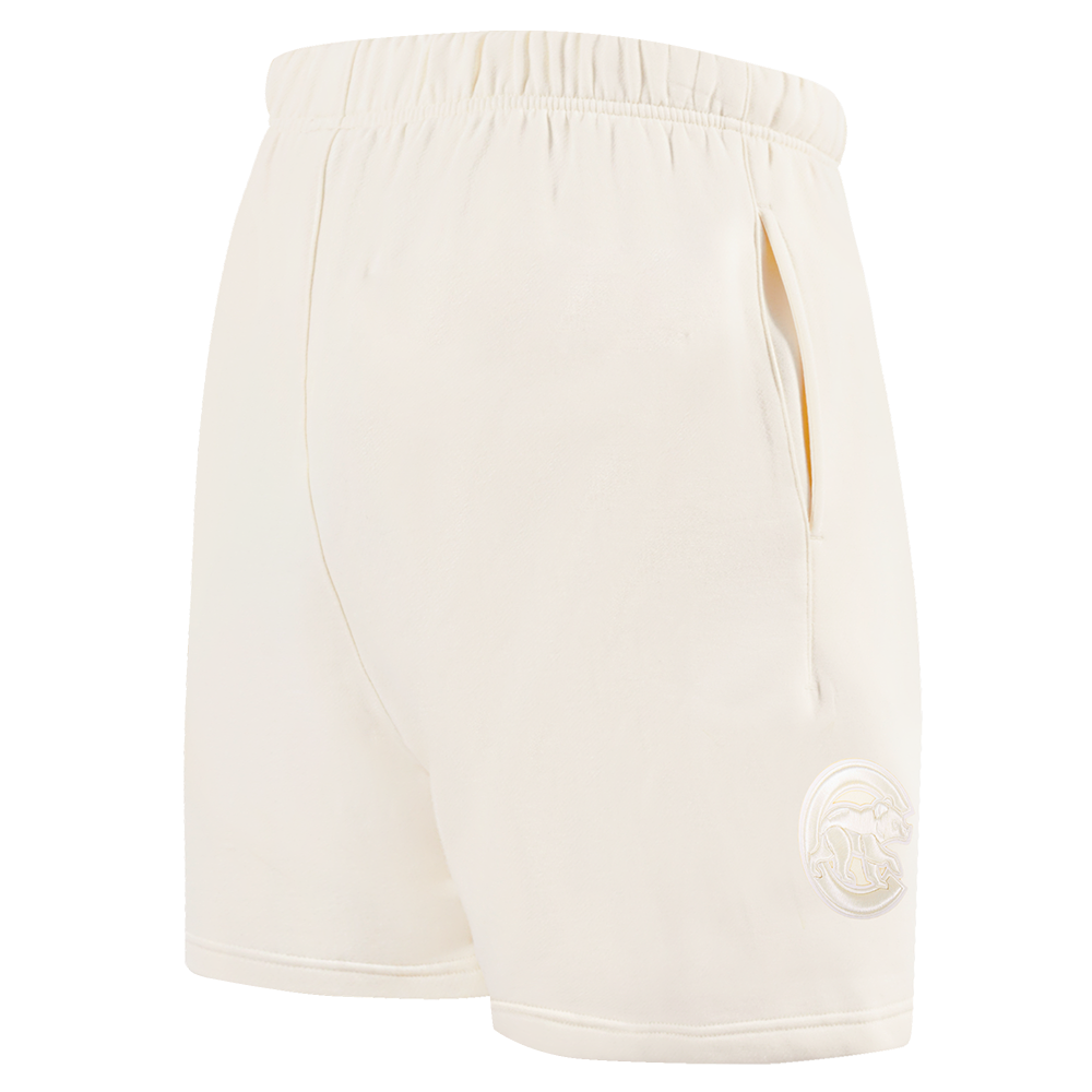 MLB CHICAGO CUBS NEUTRAL SHORT EN MOLLETON POUR HOMME (COQUILLE D'ŒUF)