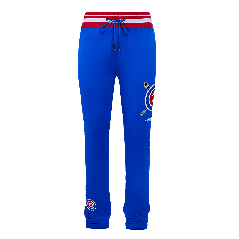 MLB CHICAGO CUBS MASH UP MEN'S RIB FLC SWEATPANT (ROYAL BLUE/RED)