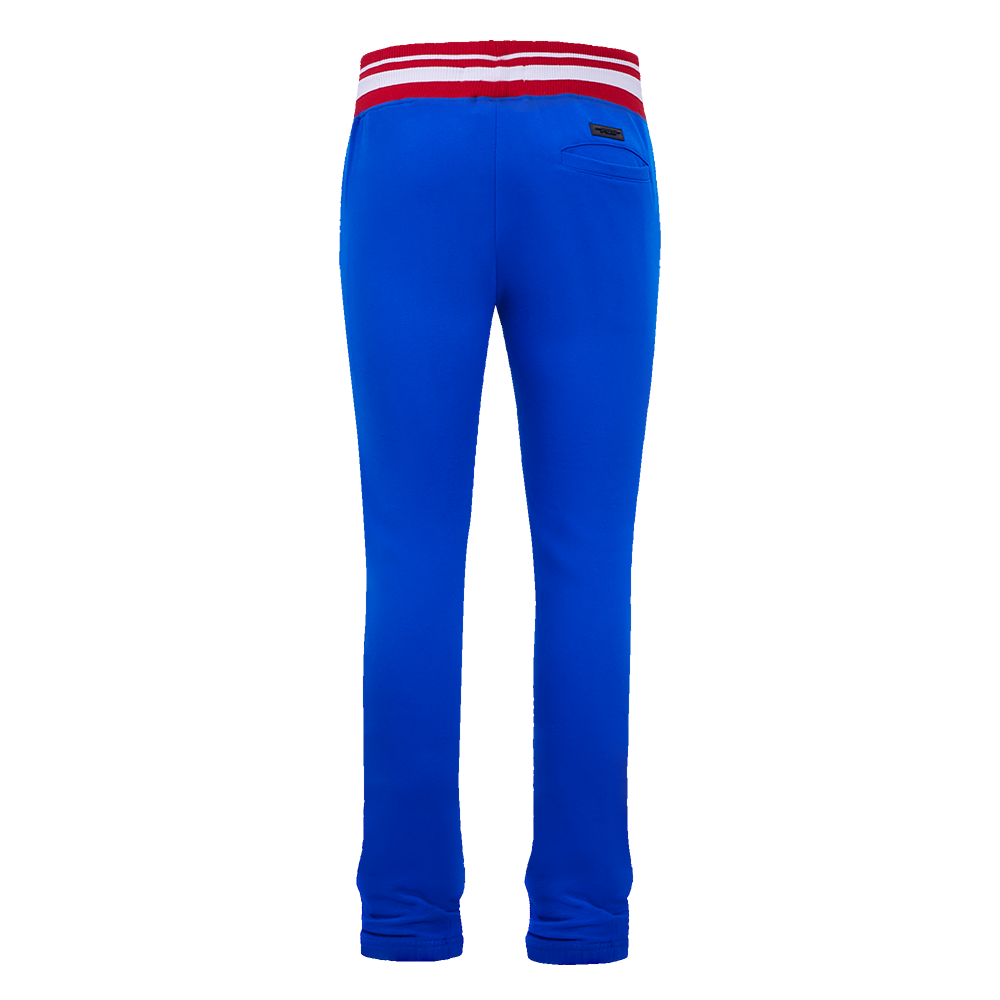 MLB CHICAGO CUBS MASH UP MEN'S RIB FLC SWEATPANT (ROYAL BLUE/RED)