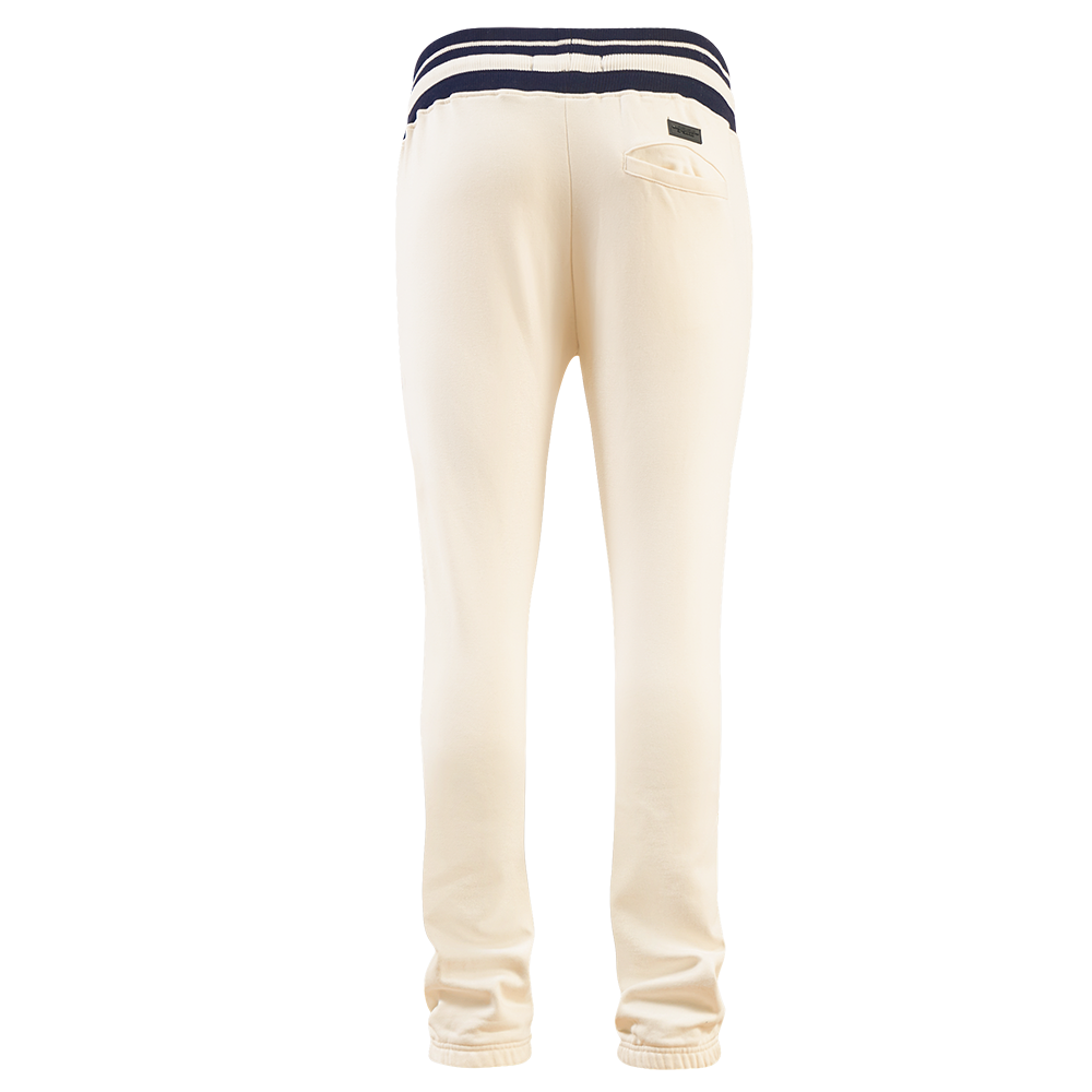 MLB CHICAGO CUBS RETRO CLASSIC MEN'S SWEATPANT (EGGSHELL/ MIDNIGHT NAVY)