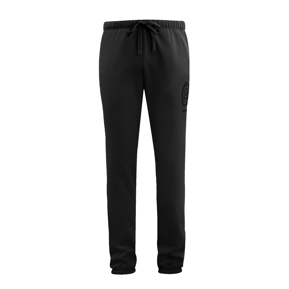 MLB CHICAGO CUBS NEUTRAL MEN'S  FLC SWEATPANT (BLACK)
