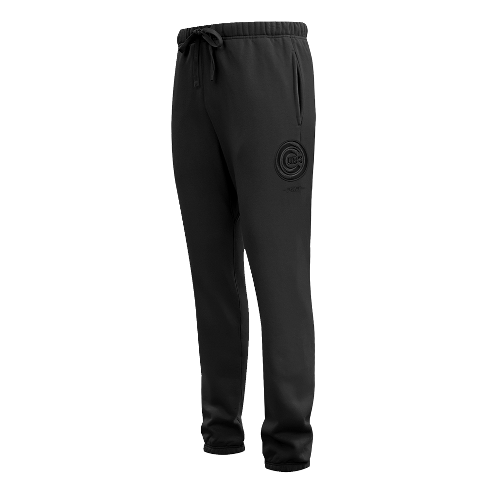 MLB CHICAGO CUBS NEUTRAL MEN'S  FLC SWEATPANT (BLACK)