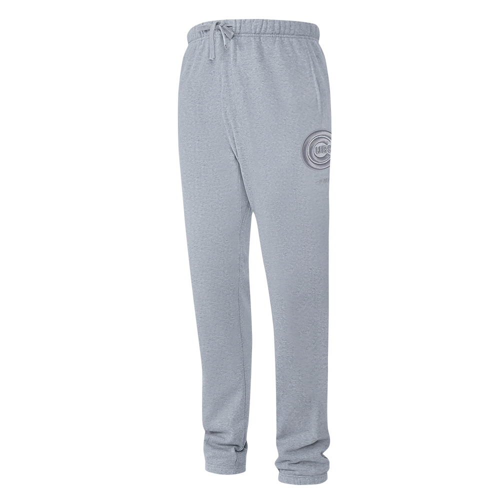 MLB CHICAGO CUBS NEUTRAL MEN'S  FLC SWEATPANT (DARK HEATHER GRAY)