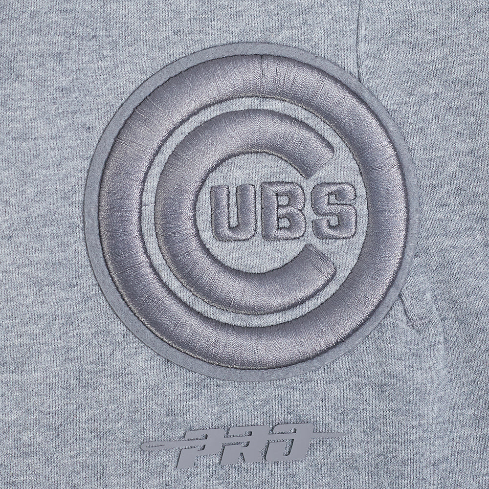 MLB CHICAGO CUBS NEUTRAL MEN'S  FLC SWEATPANT (DARK HEATHER GRAY)