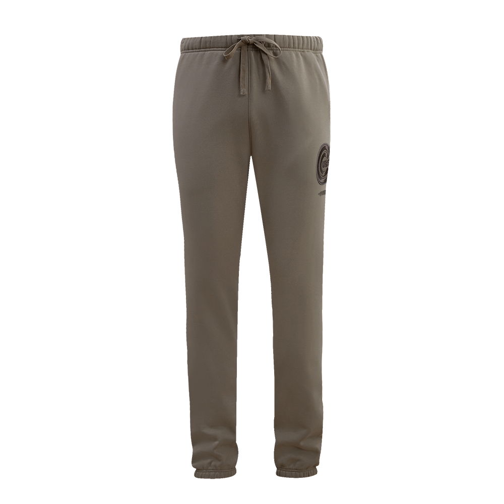 MLB CHICAGO CUBS NEUTRAL MEN'S  FLC SWEATPANT (DARK TAUPE)