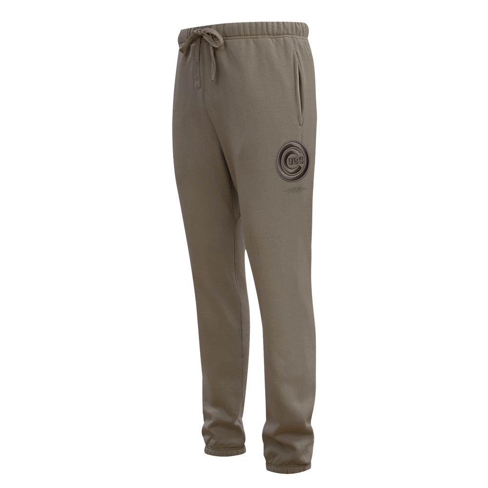 MLB CHICAGO CUBS NEUTRAL MEN'S  FLC SWEATPANT (DARK TAUPE)