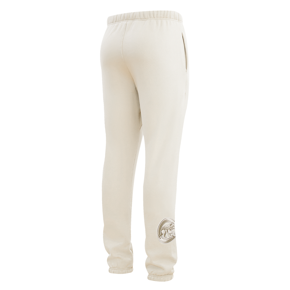 MLB CHICAGO CUBS NEUTRAL MEN'S  FLC SWEATPANT (EGGSHELL)