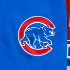 MLB CHICAGO CUBS CITY ARCH CHANDAIL À CAPUCHON EN MOLLETON POUR HOMME (BLEU ROYAL)