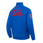 MLB CHICAGO CUBS CITY ARCH MEN'S FLC 1/4 ZIP (ROYAL BLUE)
