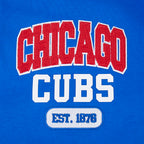 MLB CHICAGO CUBS CITY ARCH MEN'S FLC 1/4 ZIP (ROYAL BLUE)
