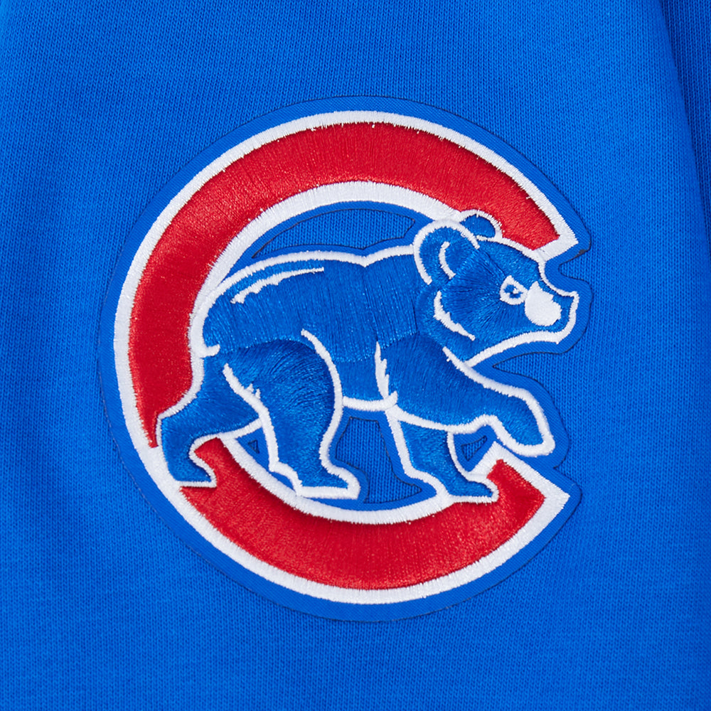 MLB CHICAGO CUBS CITY ARCH MEN'S FLC 1/4 ZIP (ROYAL BLUE)
