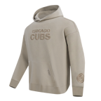 MLB CHICAGO CUBS WINGSPAN CHANDAIL À CAPUCHON EN MOLLETON À ÉPAULES TOMBANTES V2 POUR HOMME (TAUPE)