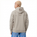 MLB CHICAGO CUBS WINGSPAN CHANDAIL À CAPUCHON EN MOLLETON À ÉPAULES TOMBANTES V2 POUR HOMME (TAUPE)
