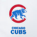 MLB CHICAGO CUBS CLASSIC CHENILLE CHANDAIL À CAPUCHON POUR HOMME (BLANC)