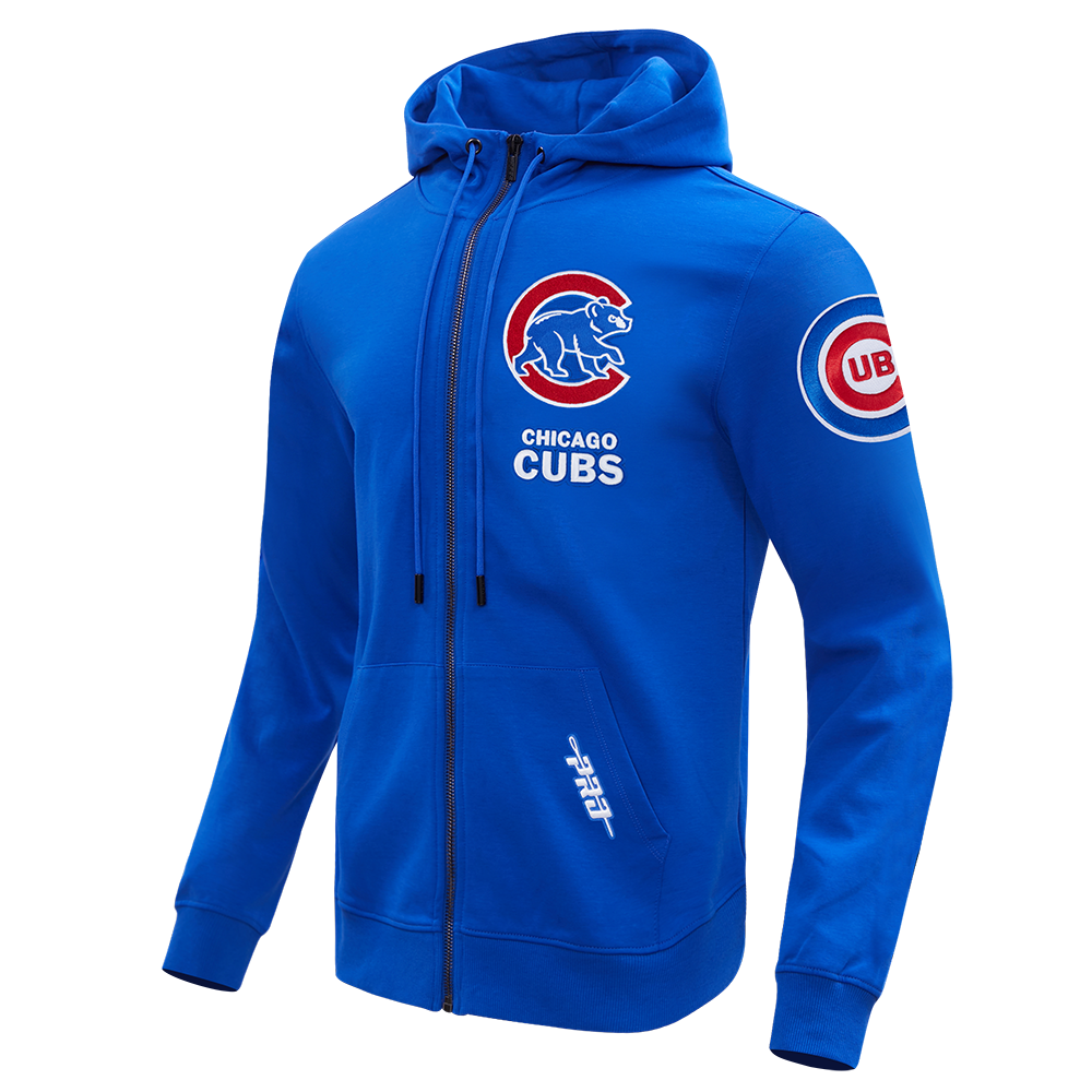 MLB CHICAGO CUBS CLASSIC CHENILLE MEN'S CREWNECK (ROYAL BLUE)