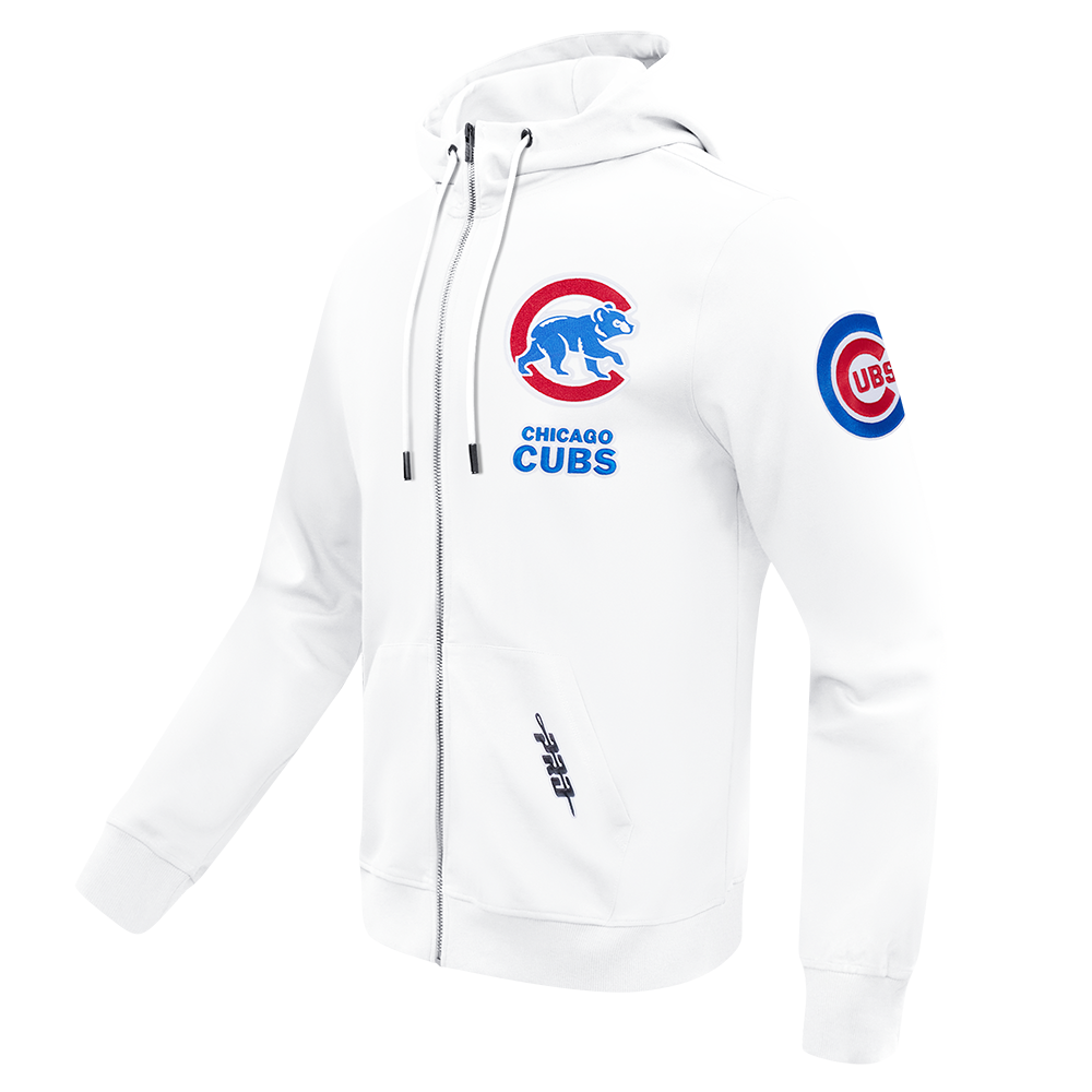 MLB CHICAGO CUBS CLASSIC CHENILLE MEN'S CREWNECK (WHITE)