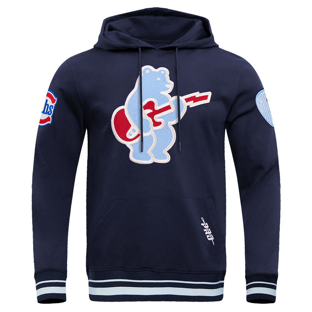 MLB CHICAGO CUBS RETRO CLASSICS CHANDAIL À CAPUCHON POUR HOMME (MARINE MINUIT)