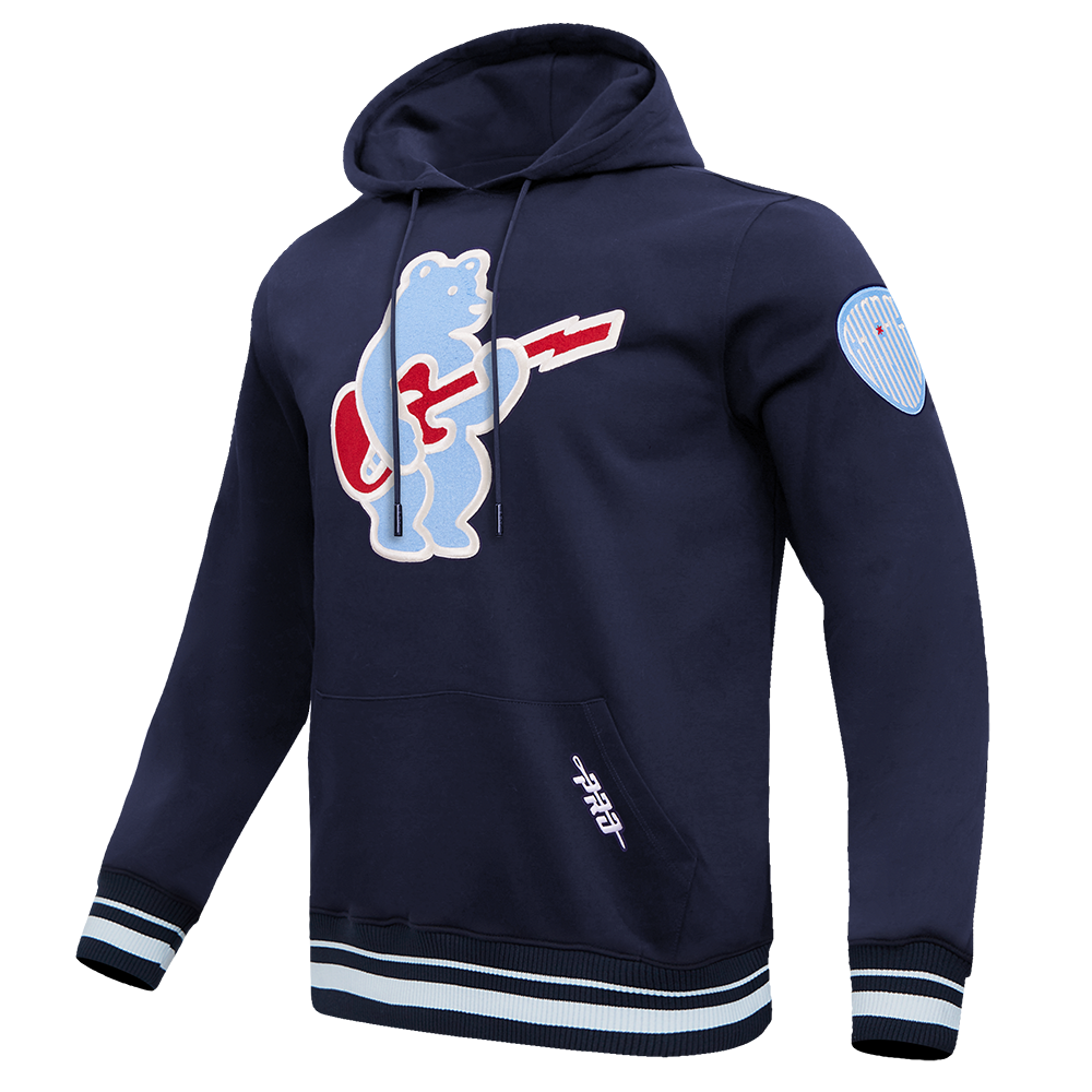 MLB CHICAGO CUBS RETRO CLASSICS MEN'S CREWNECK (MIDNIGHT NAVY)
