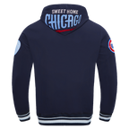 MLB CHICAGO CUBS RETRO CLASSICS CHANDAIL À CAPUCHON POUR HOMME (MARINE MINUIT)