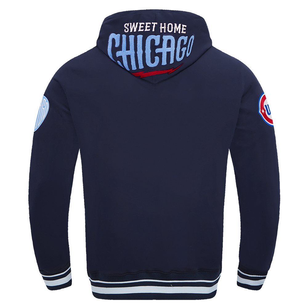 MLB CHICAGO CUBS RETRO CLASSICS CHANDAIL À CAPUCHON POUR HOMME (MARINE MINUIT)