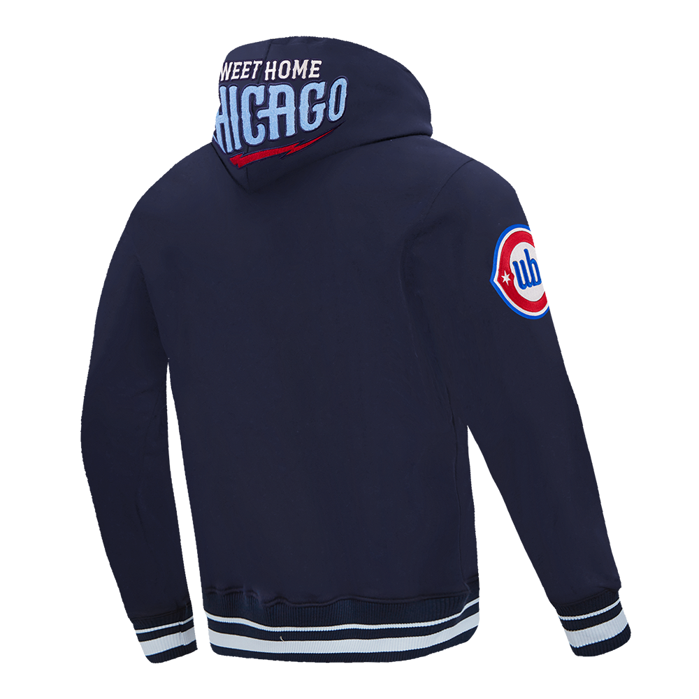 MLB CHICAGO CUBS RETRO CLASSICS CHANDAIL À CAPUCHON POUR HOMME (MARINE MINUIT)