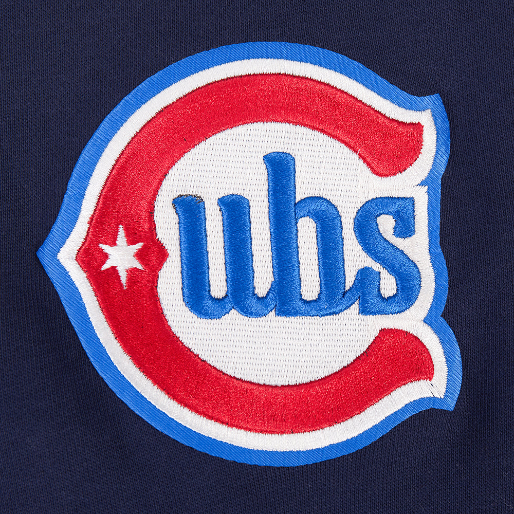 MLB CHICAGO CUBS RETRO CLASSICS CHANDAIL À CAPUCHON POUR HOMME (MARINE MINUIT)