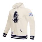 MLB CHICAGO CUBS RETRO CLASSICS MEN'S PULLOVER HOODIE (EGGSHELL/MIDNIGHT NAVY)